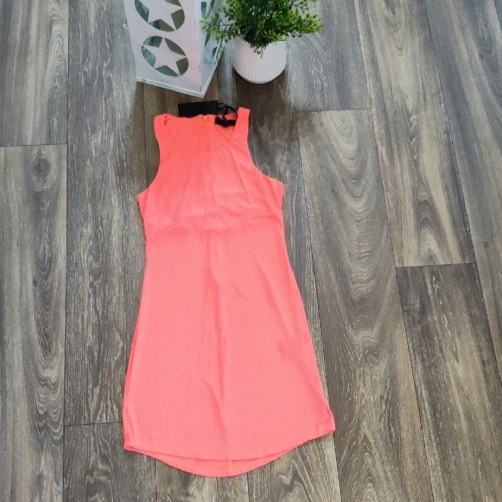 h:ours Coral Maxi Dress